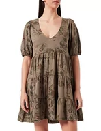 Sukienki - Desigual Damska sukienka Vest_nagore Casual, zielony, S - miniaturka - grafika 1