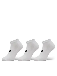 Asics Zestaw 3 par niskich skarpet unisex 3PPK Ped Sock 155206 Biały - Skarpetki damskie - miniaturka - grafika 1