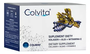 Colway Colvita kolagen + algi + witamina E 120 kaps col029 - Suplementy naturalne - miniaturka - grafika 1