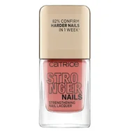 Lakiery do paznokci - Catrice Stronger Nails lakier 02 Burly Coral - miniaturka - grafika 1