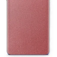 Akcesoria do tabletów i e-booków - Folia naklejka skórka strukturalna na TYŁ do Samsung Galaxy Tab A 10.1 (2016) -  Różowy Pastel Matowy Chropowaty Baranek - apgo SKINS - miniaturka - grafika 1
