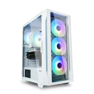 Obudowa Neo TG Mid Tower RGB 4xwentylator, biała - Obudowy komputerowe - miniaturka - grafika 2