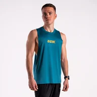 Koszulki sportowe damskie - Tank top treningowy DZIK® niebieski - miniaturka - grafika 1