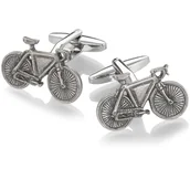 Spinki do mankietów i krawatów - Spinki do mankietów Rowery Retro X2 WCL056 - miniaturka - grafika 1