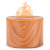 Nawilżacze powietrza - Dyfuzor olejków eterycznych, dyfuzor zapachowy 160 ml, 7 kolorów LED, ultradźwiękowy nawilżacz i odświeżacz powietrza, z ciepłym światłem i automatyc - miniaturka - grafika 1