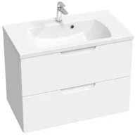 Szafki łazienkowe - Ravak SD Classic II szafka 80 cm podumywalkowa wisząca biały połysk X000001480 - miniaturka - grafika 1