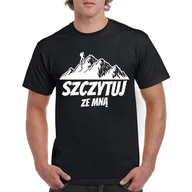 Koszulki męskie - Szczytuj ze mną - koszulka męska - miniaturka - grafika 1
