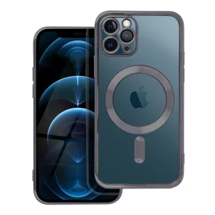 Futera Electro Mag Cover kompatybilny z MagSafe do IPHONE 11 PRO czarny - Etui i futerały do telefonów - miniaturka - grafika 1