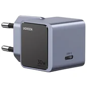 Ładowarki do telefonów - Ładowarka sieciowa Ugreen Nexode Air 30W, USB-C (szara) - miniaturka - grafika 1
