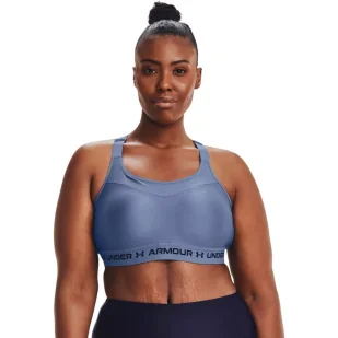 Biustonosz sportowy Under Armour High Crossback Bra - Bielizna sportowa damska - miniaturka - grafika 5