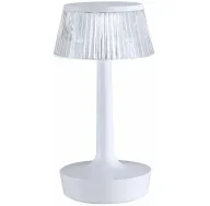 Lampy stojące - Biała lampka nocna led - K615-Eliso - miniaturka - grafika 1