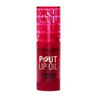 Błyszczyki do ust - Makeup Revolution Pout Lip Oil Olejek Do Ust, Cherry Red - miniaturka - grafika 1