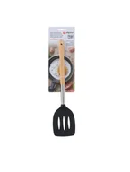 Przybory do gotowania - Alpina Alpina łopatka do pieczenia 34 cm drewno/stal nierdzewna/srebrny/czarny twm_412335 - miniaturka - grafika 1