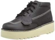 Botki damskie - Kickers Unisex Kick Hi Stack botki, czarne, 40 UK, Czarny, 40 EU - miniaturka - grafika 1