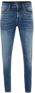 Spodnie męskie - Mexx Dżinsy - Tapered fit - w kolorze niebieskim - grafika 1