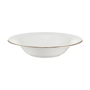 Talerz głęboki 22 cm NAOMI GOLD VILLA ITALIA - Talerze - miniaturka - grafika 1