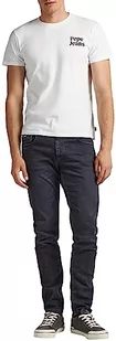 Pepe Jeans Męskie spodnie Stanley, Szary (Thunder), 30W / 34L - Spodenki męskie - miniaturka - grafika 1