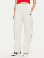 Spodnie sportowe damskie - Converse Spodnie dresowe Retro Banana 10027565-A02 Szary Loose Fit - miniaturka - grafika 1