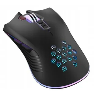 XO M3 Wolf RGB czarna - Myszki - miniaturka - grafika 1