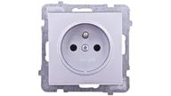 Gniazdka elektryczne - LEDart OSPEL GP-1RZ/m/38 pojedyncze z uziemieniem - miniaturka - grafika 1