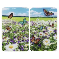 Pozostałe akcesoria kuchenne - Płyty ochronne na kuchenkę ze szkła hartowanego zestaw 2 szt. 52x30 cm Summer Meadow – Maximex - miniaturka - grafika 1
