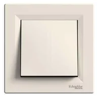 Wyłączniki światła i elektryczne - Schneider Electric Łącznik Asfora pojedynczy zaciski śrubowe kremowy EPH0100323 - miniaturka - grafika 1