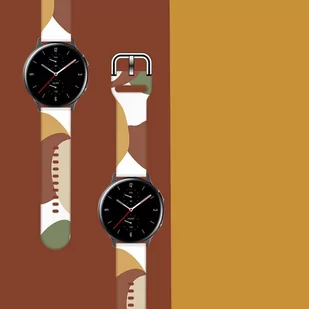 Strap Moro opaska do Samsung Galaxy Watch 46mm silikonowy pasek bransoletka do zegarka wzór 4 - Etui i futerały do telefonów - miniaturka - grafika 2