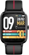 Smartwatch - Techmade Move Czarno-czerwony - miniaturka - grafika 1