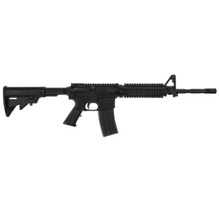 GS - Atrapa broni karabinka AR-15 M16 - Czarna - DS-6016 - Broń treningowa - miniaturka - grafika 2