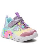 Buty dla dziewczynek - Skechers Sneakersy Twilight Dream 302681N/PRMT Kolorowy - miniaturka - grafika 1