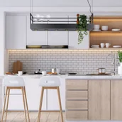 Lampy sufitowe - Lucide Lampa wisząca Miravelle ze schowkiem 6-pkt. czarna - miniaturka - grafika 1