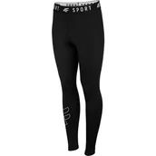 Spodnie damskie - 4F, Spodnie damskie, NOSH4-SPDF001 20S, czarny, rozmiar S - miniaturka - grafika 1