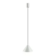 Lampy sufitowe - Loftowa lampa wisząca ZENITH S SILK GRAY 10880 GU10 wys. 130cm szary - miniaturka - grafika 1