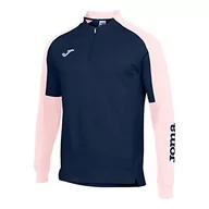 Bluzy męskie - Joma Męska bluza Eco Championship Sweatshirt, granatowa, różowa, M - miniaturka - grafika 1
