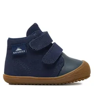 Buty dla chłopców - Trzewiki Naturino Leoti 3 Wp Vl. 2502387-01-0C02 M Granatowy - miniaturka - grafika 1