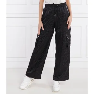 Liu Jo Sport Spodnie dresowe 2w1 | Relaxed fit - Dresy damskie - miniaturka - grafika 1
