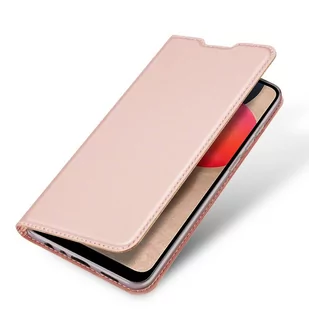 Dux Ducis Skin Pro kabura etui pokrowiec z klapką Samsung Galaxy A02s EU różowy - Etui i futerały do telefonów - miniaturka - grafika 4