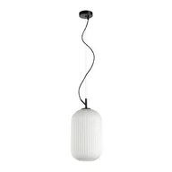 Lampy sufitowe - Rues D20 lampa wisząca 1xE27 czarna PND-64536C-M-BL-OPA - miniaturka - grafika 1