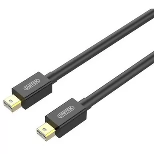 Unitek Kabel miniDisplayport/miniDisplayport M/M 2m Y-C613BK KKUNKKBV0060 - Kable komputerowe i do monitorów - miniaturka - grafika 1