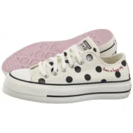 Trampki damskie - Trampki CTAS Lift Ox Egret/Black/Days Ahead A10689C (CO767-a) Converse - miniaturka - grafika 1
