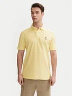 Koszulki męskie - INDICODE Polo Wadim 40-913 Beżowy Regular Fit - miniaturka - grafika 1