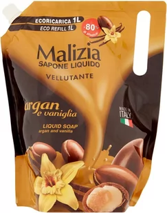 Malizia mydło w pł. 1L Argan(10) Vaniglia zapas - Mydła - miniaturka - grafika 1