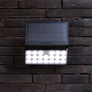 Lutec Tuda 6935501330 kinkiet lampa ścienna zewnętrzna ogrodowa 1x8,5W LED IP44 czarny - Lampy ogrodowe - miniaturka - grafika 4