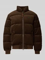 Kurtki męskie - Kurtka pikowana ze sztruksu z dwustronnym zamkiem błyskawicznym - miniaturka - grafika 1