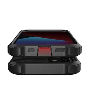 Hybrid Armor pancerne hybrydowe etui pokrowiec iPhone 12 Pro Max czarny - Etui i futerały do telefonów - miniaturka - grafika 9
