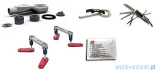 Wiper New Premium Revers Odpływ liniowy z kołnierzem 60 cm mat syfon snake 500.0251.03.060 - Odpływy liniowe - miniaturka - grafika 7