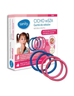 Sanity Gumki na wszy Cicho wsza - Inne akcesoria do pielęgnacji dzieci - miniaturka - grafika 1