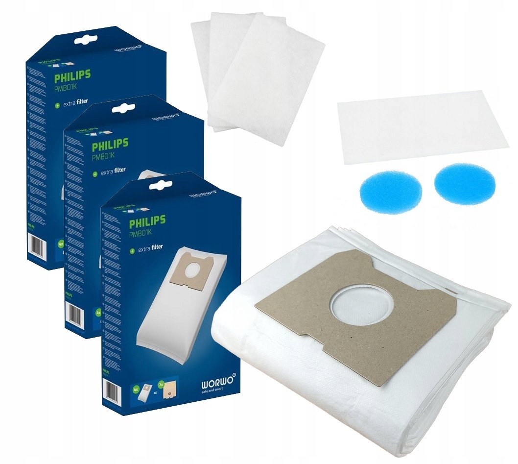 12x WORKI DO PHILIPS TRIATHLON 1400 2000 + FILTR