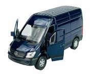 Samochody i pojazdy dla dzieci - Welly Mercedes-Benz Sprinter Panel Van Niebieski 1:34 Samochód Nowy Metalowy Model - miniaturka - grafika 1