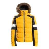 Kurtki narciarskie - Damska Kurtka ocieplana ROXY SNOWBLIZZARD J SNJT YLV0 ERJTJ03382-YLV0 – Żółty - miniaturka - grafika 1